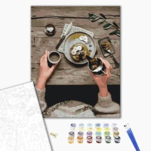 Malowanie po numerach Naleśniki na śniadanie