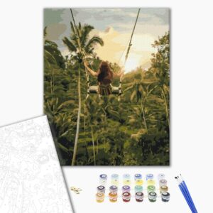 Malowanie po numerach Powietrzna dżungla.