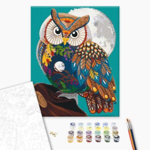 Malowanie po numerach Mądry stróż