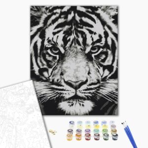 Malowanie po numerach Wzrok  bestii