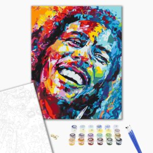 Malowanie po numerach Tęczowy Marli