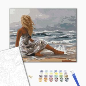 Malowanie po numerach Dotyk morza