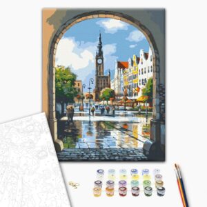 Malowanie po numerach Łuk miejski