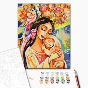 Malowanie po numerach Materyńska miłość