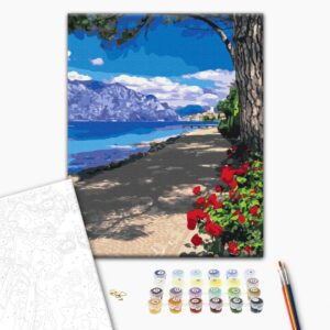 Malowanie po numerach Malownicza aleja