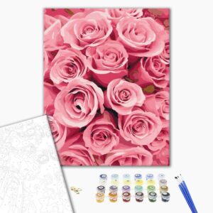 Malowanie po numerach Róże z snów