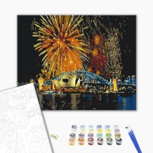 Malowanie po numerach Sydney świętuje