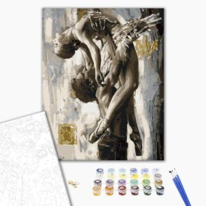 Malowanie po numerach Elegancki taniec