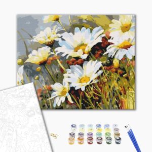 Malowanie po numerach Truskawka w stokrotkach