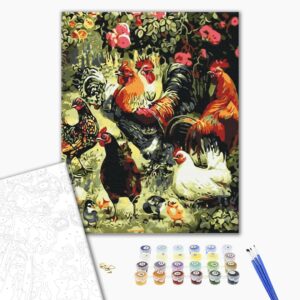 Malowanie po numerach Marzenie babci