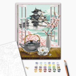 Malowanie po numerach Herbaciana Ceremonia