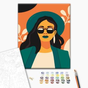 Malowanie po numerach Tryptyczny wiosenny styl 2