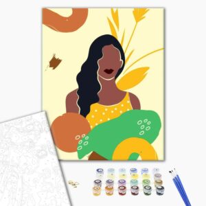 Malowanie po numerach Tryptyk letni styl 2