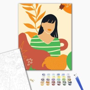 Malowanie po numerach Tryptyk letni styl 3