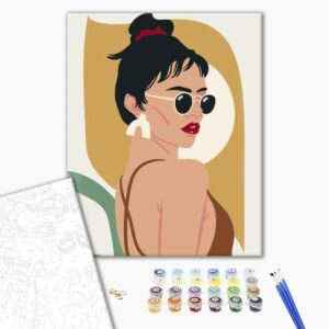 Malowanie po numerach Tryptyk jesienny styl 1