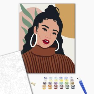 Malowanie po numerach Tryptyk jesienny styl 2