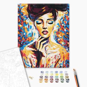 Malowanie po numerach Jesienny oddychanie