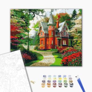 Malowanie po numerach Bajkowy dom