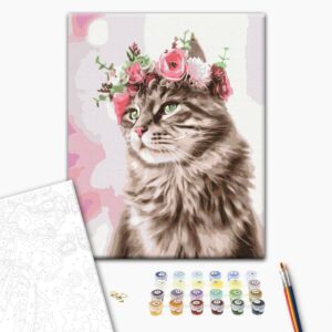 Malowanie po numerach Puszysta czułość