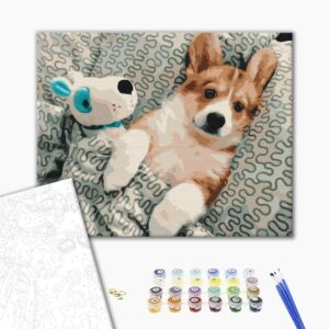 Malowanie po numerach W sen ze ulubionym