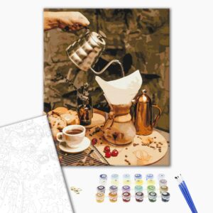 Malowanie po numerach Specjalna impreza herbaciana