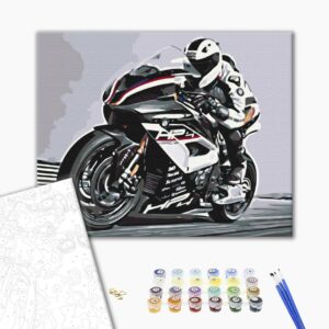 Malowanie po numerach Biegacz