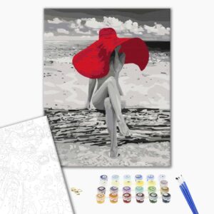 Malowanie po numerach Jaskrawa piękność