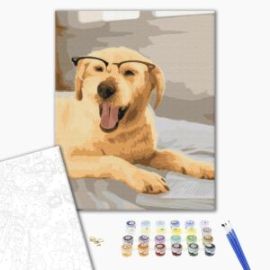 Malowanie po numerach Inteligentny przyjaciel.