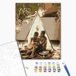 Malowanie po numerach Komfort dla dwóch