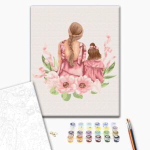 Malowanie po numerach Córka matki