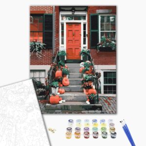 Malowanie po numerach Jesień na west said