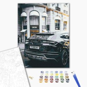 Malowanie po numerach Luksusowe życie