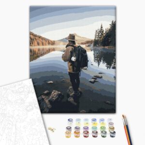 Malowanie po numerach Podróżny