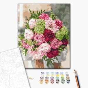 Malowanie po numerach Ulubiony bukiet.