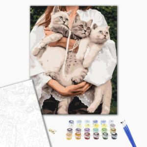 Malowanie po numerach Ulubiony Murbatiki.