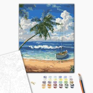 Malowanie po numerach Rajska Wyspa