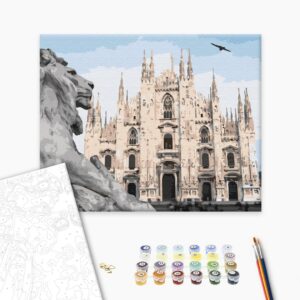 Malowanie po numerach Katedra w Mediolanie