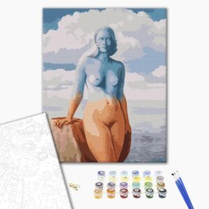 Malowanie po numerach "Czarna magia" Rene Magritt