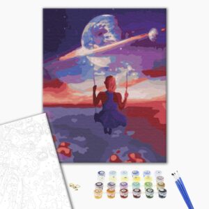 Malowanie po numerach Kosmiczne marzenia