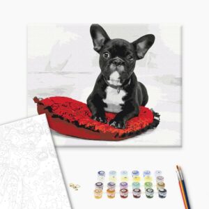 Malowanie po numerach Mój ulubiony pies