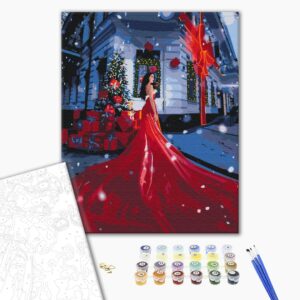 Malowanie po numerach Sekunda przed świętami