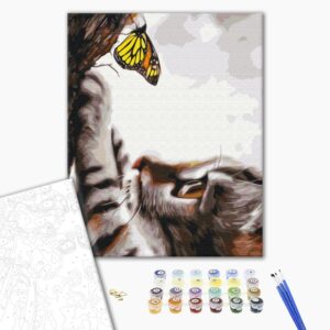 Malowanie po numerach W poszukiwaniu przyjaciela