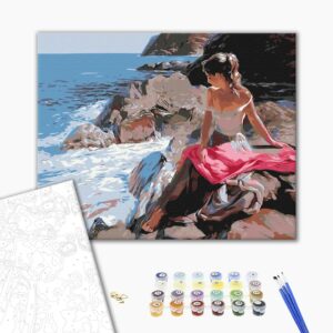 Malowanie po numerach Sny nad morzem