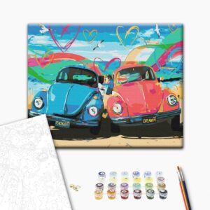 Malowanie po numerach Mołość w drodze