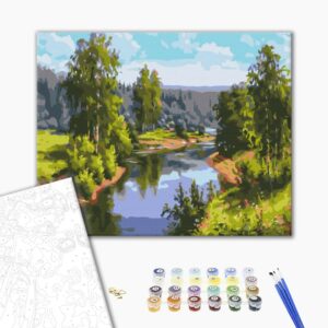 Malowanie po numerach ścieżka od źródła