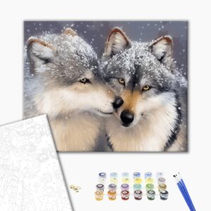 Malowanie po numerach Czułe uczucia