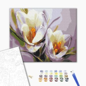 Malowanie po numerach Krokusy