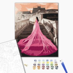 Malowanie po numerach Przyjęcie w pałacu