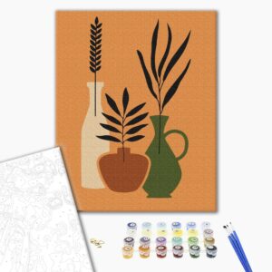 Malowanie po numerach Natura minimalizmu