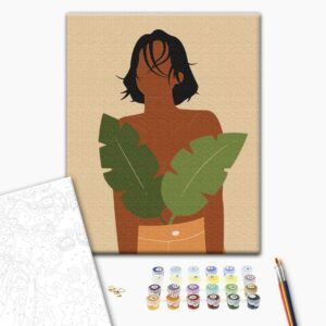 Malowanie po numerach Natura kobiecości